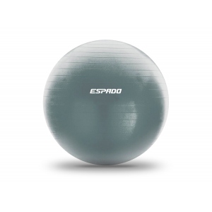 Мяч гимнастический ESPADO 65см антивзрыв, серый