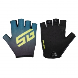 Перчатки вело STG Sens Skin размер S, цвет черный синий