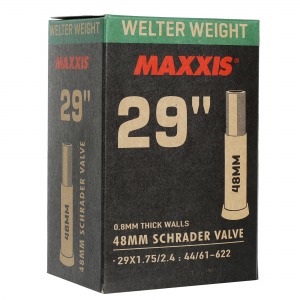 Камера велосипедная Maxxis Welter Weight 29"X1.75/2.4", автониппель, 48 мм