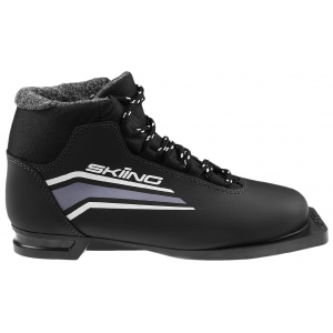 Ботинки лыжные Тrek SkiingIK 1, крепление 75мм, размер 45, цвет черный