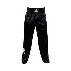 Брюки для кикбоксинга Adidas Kick Boxing Pants Full Contact, цвет черный, размер 160