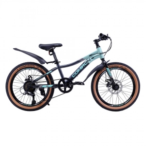 Велосипед детский COMIRON SMART, 20", рама 10", цвет бирюзовый, серый