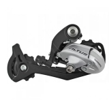 Переключатель задний Shimano Altus 9 скоростей, цвет серебристый