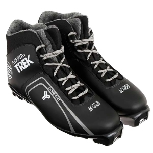 Ботинки лыжные Trek Level 4, крепление NNN, размер 33, цвет черный