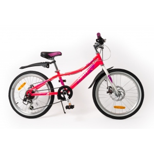 Велосипед Novatrack ALICE, 20", цвет розовый