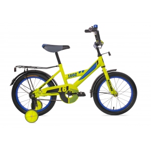 Велосипед детский Black Aqua, 18", цвет лимонный 