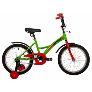 Велосипед детский Novatrack Strike, 18", цвет зеленый