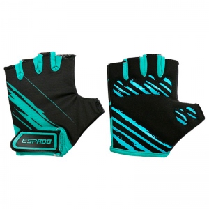 Перчатки для фитнеса Espado ESD003, цвет голубой размер М