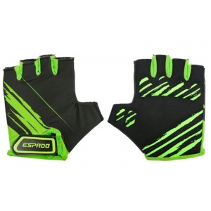 Перчатки для фитнеса, цвет зеленый, размер S