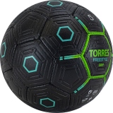 Мяч футбольный TORRES Freestyle Grip, 32 панели, цвет черный, зеленый, размер 5