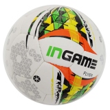 Мяч футбольный INGAME FLYER цвет белый, зеленый размер 5