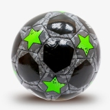 Мяч футбольный Ingame Pro Black IFB-117, цвет черый, зеленый, размер 5