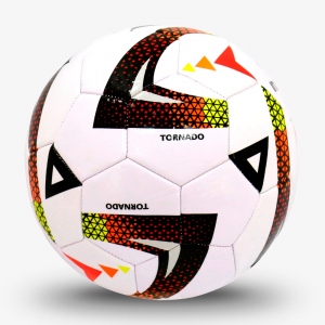 Мяч футбольный INGAME TORNADO, цвет оранжевый, размер 5