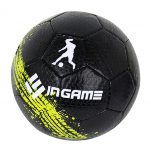 Мяч футбольный INGAME UNDERGROUND цвет черный, желтый размер 5