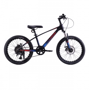 Велосипед детский COMIRON RAPID NEW, 20", цвет чёрный, красный, синий