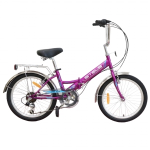 Велосипед Stels Pilot-350 V, 20", рама 13" (рост ~130-145 см) XS, цвет фиолетовый