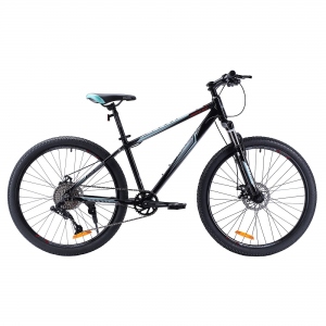Велосипед горный COMIRON SYSTEM, 27,5", рама 17", цвет серый, чёрный глянцевый, белый керамик