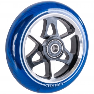 Колесо для самоката трюкового KL excalibur transparent, диаметр 110, ширина 24мм, синий