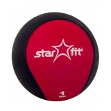 Медбол 1кг Starfit Pro GB-702 красный