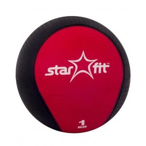 Медбол 1кг Starfit Pro GB-702 красный 