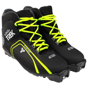Ботинки лыжные Trek Level 1, крепление SNS, размер 35, цвет черный