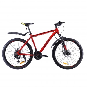 Велосипед горный COMIRON UNIVERSE, 26", рама 19", цвет красный