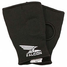 Накладки для единоборств на руки 2 пальца Falcon цвет черный размер L
