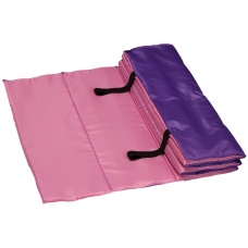 Коврик для гимнастики детский INDIGO 150/50см, розовый фиолетовый