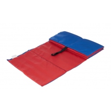 Коврик для гимнастики детский INDIGO 150/50 см, синий красный