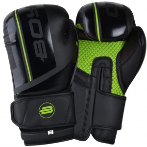 Перчатки боксерские BoyBo B-Series BBG400 флекс 12 OZ цвет зелёный