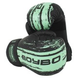 Перчатки боксерские BoyBo Stain Флекс, цвет голубой (12 OZ)