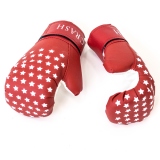 Перчатки боксерские Ronin Crash, 4 унции, цвет красный со звездами