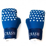 Перчатки боксерские Ronin Crash, 4 унций, цвет синий со звездами