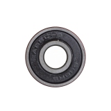 Колесо для трюкового самоката диаметр 100 мм, обод алюминиевый анодированный с подшипником ABEC-9, цвет черный