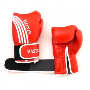 Перчатки боксерские Ronin Master 10 унций цвет красный