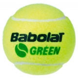 Мяч для большого тенниса BABOLAT Green, в упаковке 3 штуки, материал войлок, шерсть, натуральная резина, цвет желто-зеленый