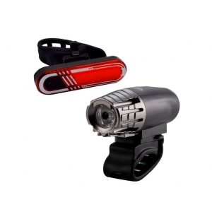 Комплект фонарей Briviga USB Bike Light EBL-2256A+EBL-040