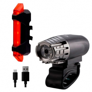Комплект фонарей Briviga USB Bike Light EBL-2256A+EBL-3402