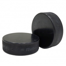 Шайба хоккейная RUBENA, диаметр 75 мм, высота 25 мм, вес 163 грамма, резина, цвет черный