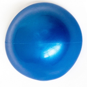 Мяч для художественной гимнастики INDIGO, диаметр 15см, 300гр, цвет  металлик синий