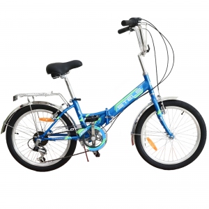 Велосипед Stels Pilot-350 V, 20", рама 13", цвет синий