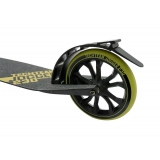 Самокат городской Tech Team Jogger, диаметр колес 230/200 мм, цвет черный, зеленый