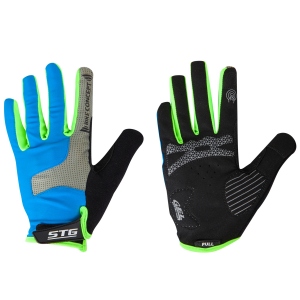 Перчатки STG мод.AL-05-1871 синие/серые/черные/зеленые   полноразмерные  р.S