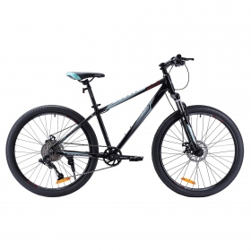 Велосипед горный COMIRON BRAVE, 26", рама 15", цвет черный, голубой