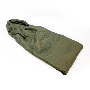 Спальный мешок, размер 220*75, с капюшоном, t 0 +10, цвет хаки