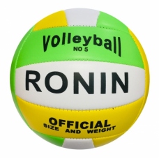 Мяч волейбольный Ronin 18 панелей  цвет белый, зеленый, желтый