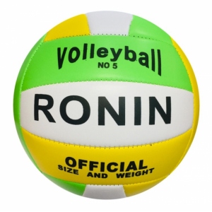 Мяч волейбольный Ronin 18 панелей  цвет белый, зеленый, желтый