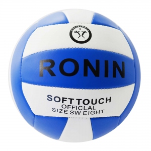 Мяч волейбольный Ronin р.5 цв.мультицветный белый синий