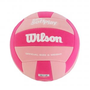 Мяч волейбольный Wilson Super Soft Play Pink розовый р.5