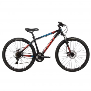Велосипед горный FOXX CAIMAN D, 26", рама 18", цвет черный